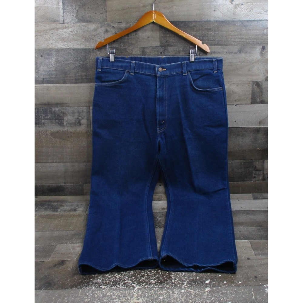 Vintage Levis Jeans Mens 40x30 Fits 38x29 Blue Bootcut Relaxed Fit Made USA 90s
